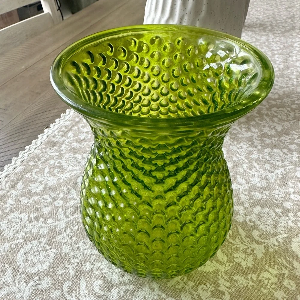 Vintage Green Vase